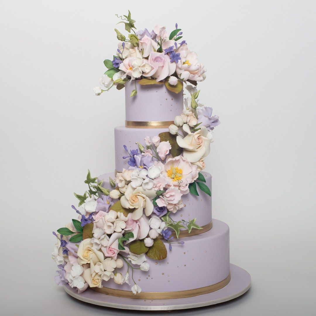 Wedding Cakes Com
 Lavender 6
