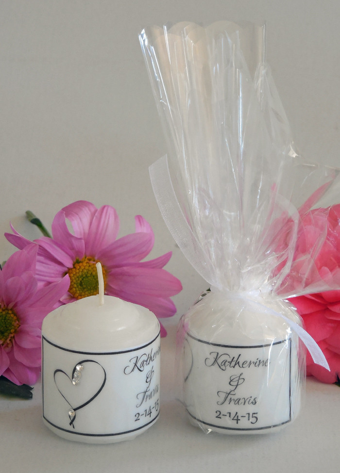 Wedding Candle Favors
 Candle Wedding Favors