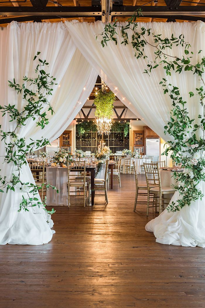 Wedding Decorations Supplies
 Trending Organic Inspired White and Greenery Wedding Ideas