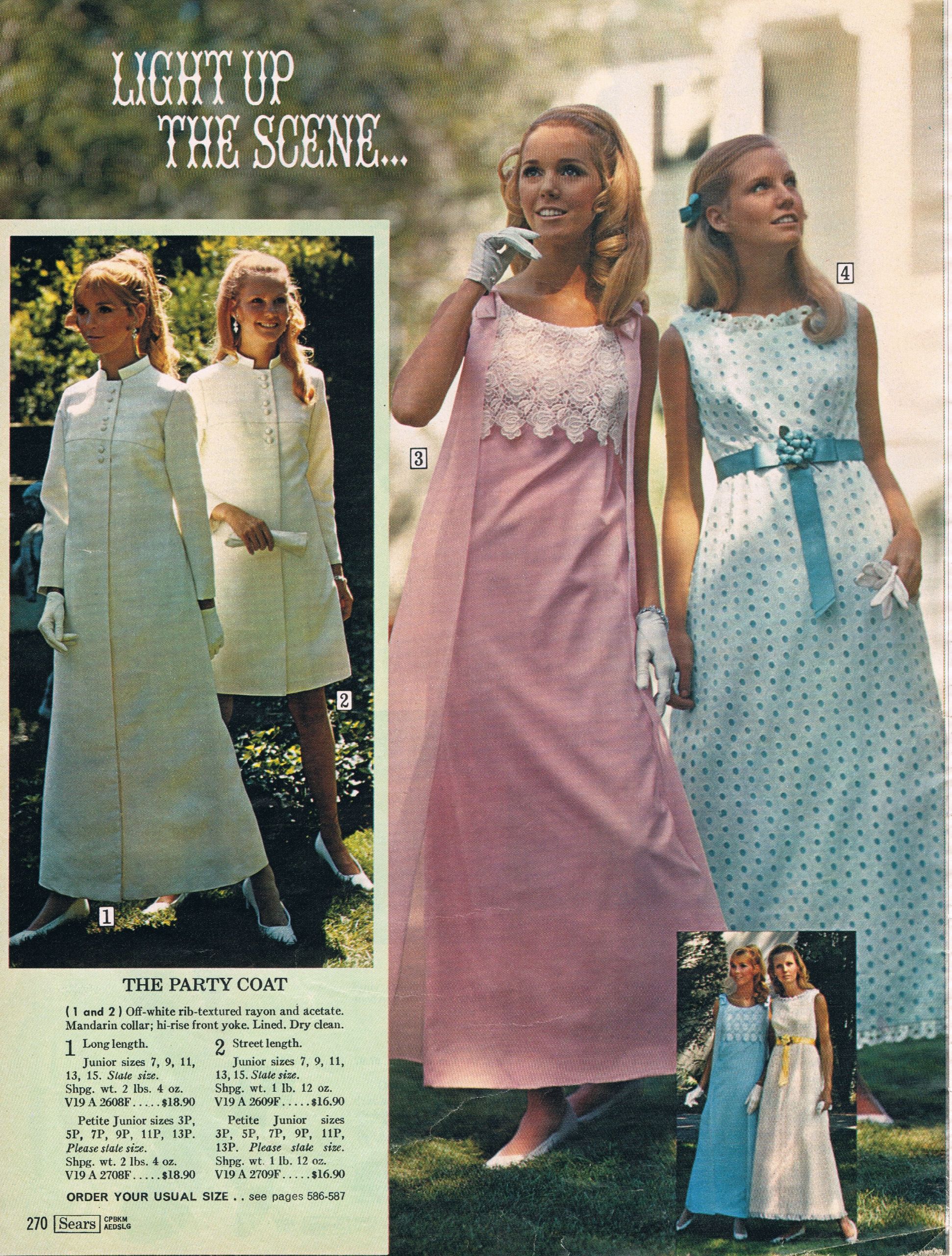 Wedding Dress Catalogs
 Sears catalog 60s