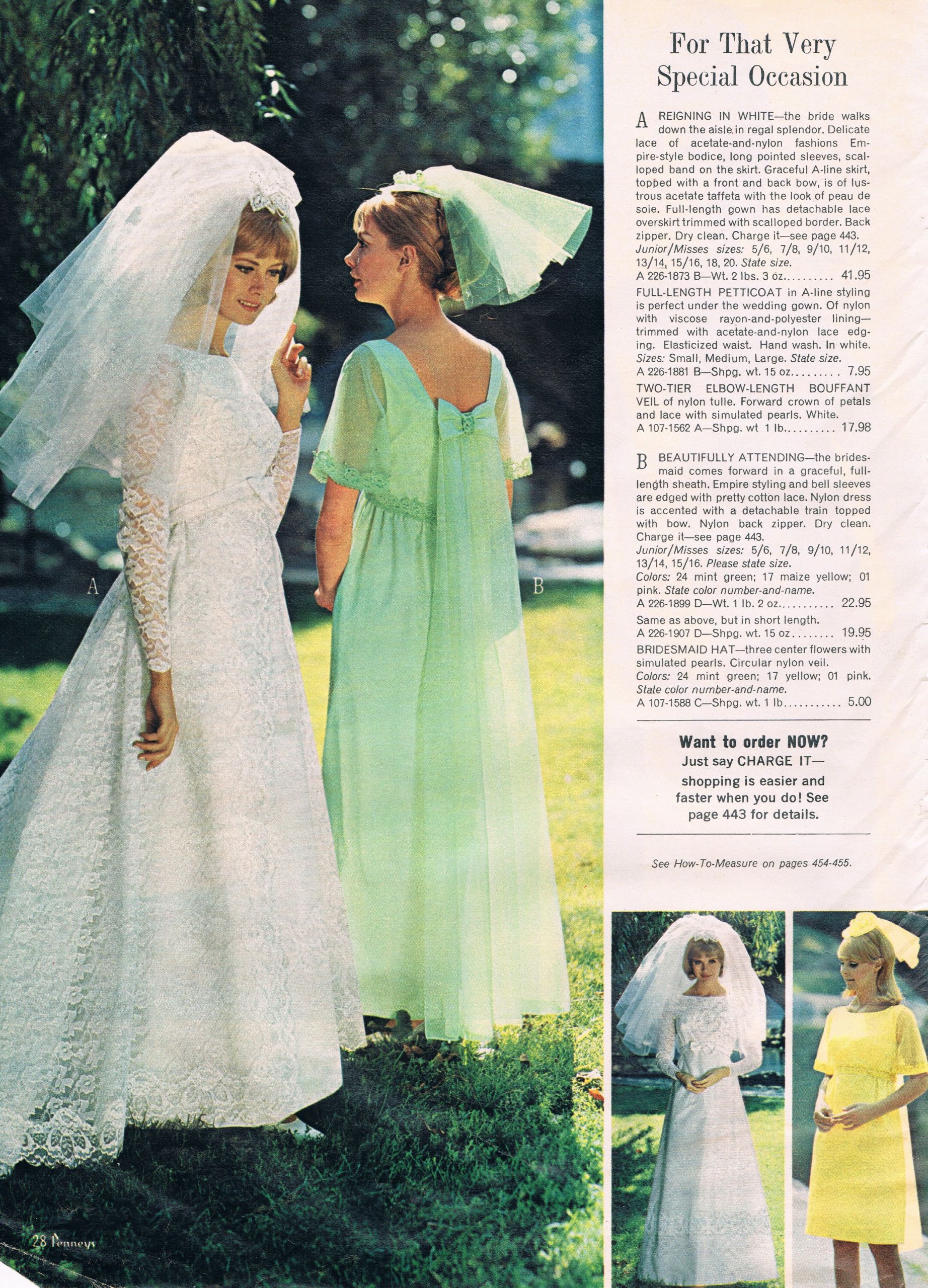 Wedding Dress Catalogs
 Penneys catalog 60s