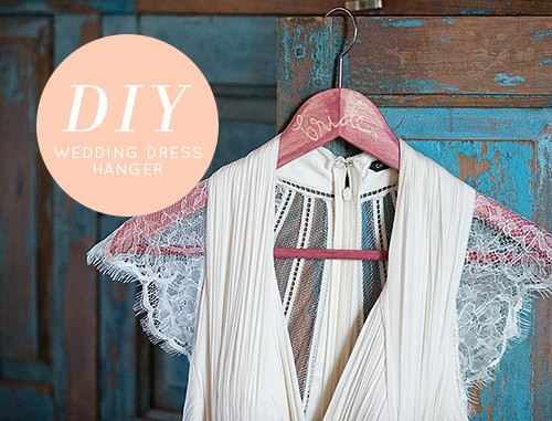 Wedding Dress Hanger DIY
 Wedding DIY Dress Hanger – Design Sponge