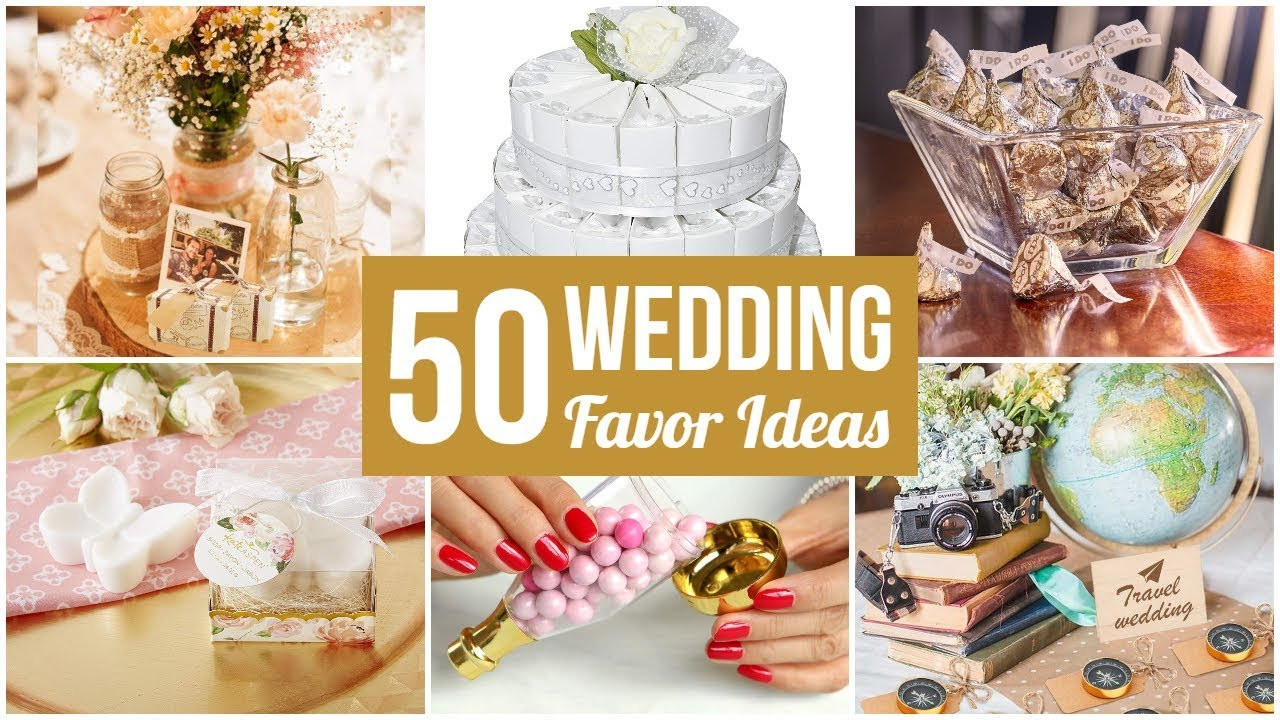 Wedding Favor Ideas
 50 Best Wedding Favor Ideas Your Guests Will Love Them