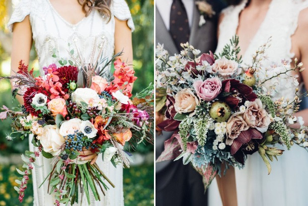 Wedding Flower Arrangements Online
 10 Awesome Autumn Wedding Bouquets you ll LOVE