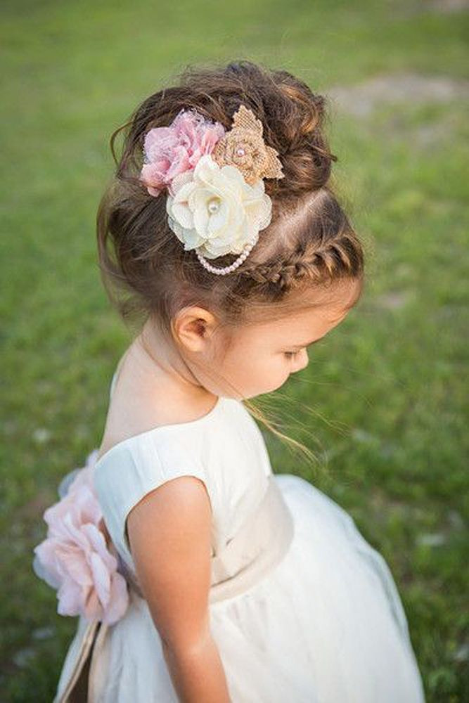 Wedding Flower Girl Hairstyles
 33 Cute Flower Girl Hairstyles 2020 Update