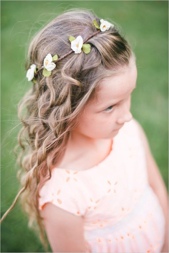 Wedding Flower Girl Hairstyles
 Pinterest Inspired Vintage Wedding