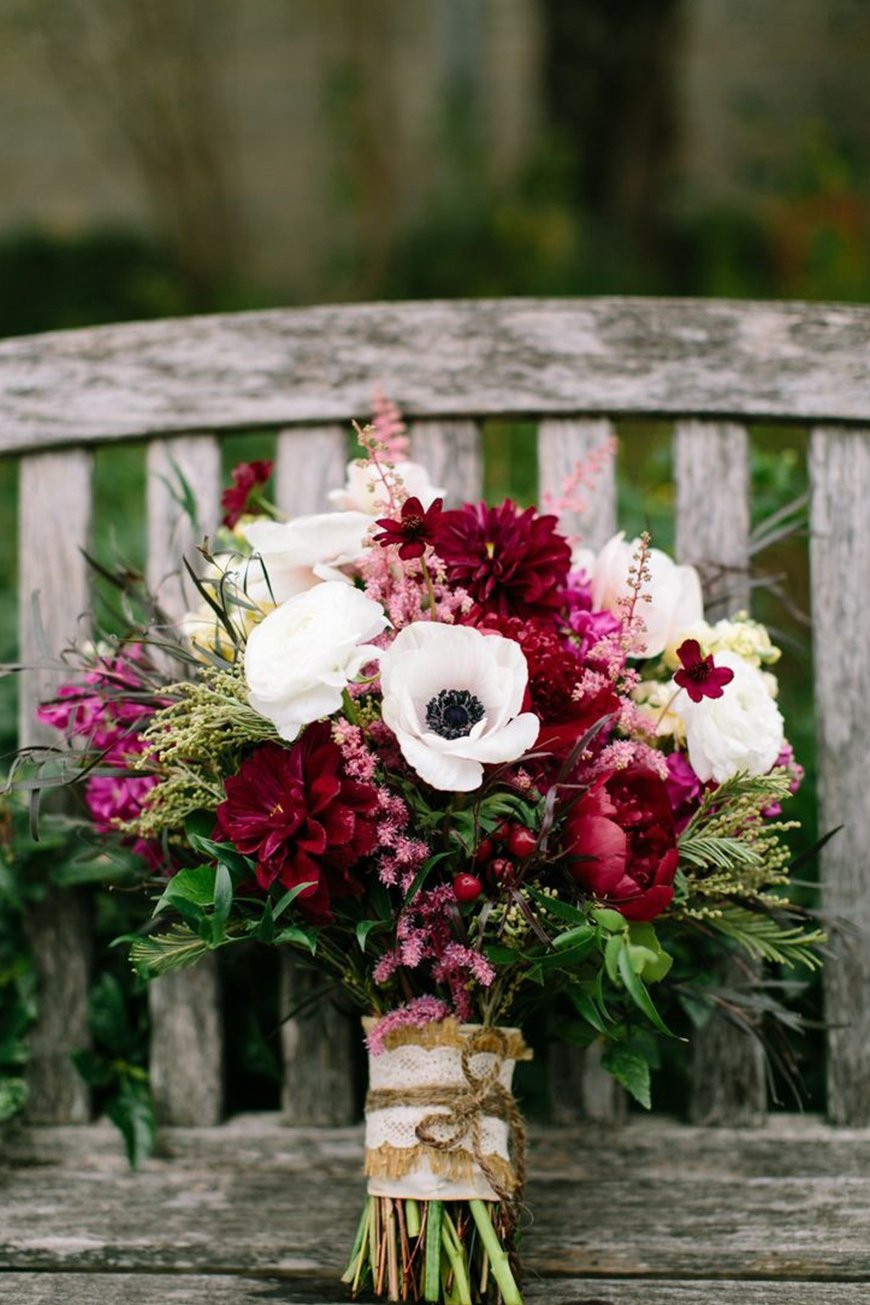 Wedding Flowers Themes
 Burgundy Wedding Theme Wedding Ideas By Colour