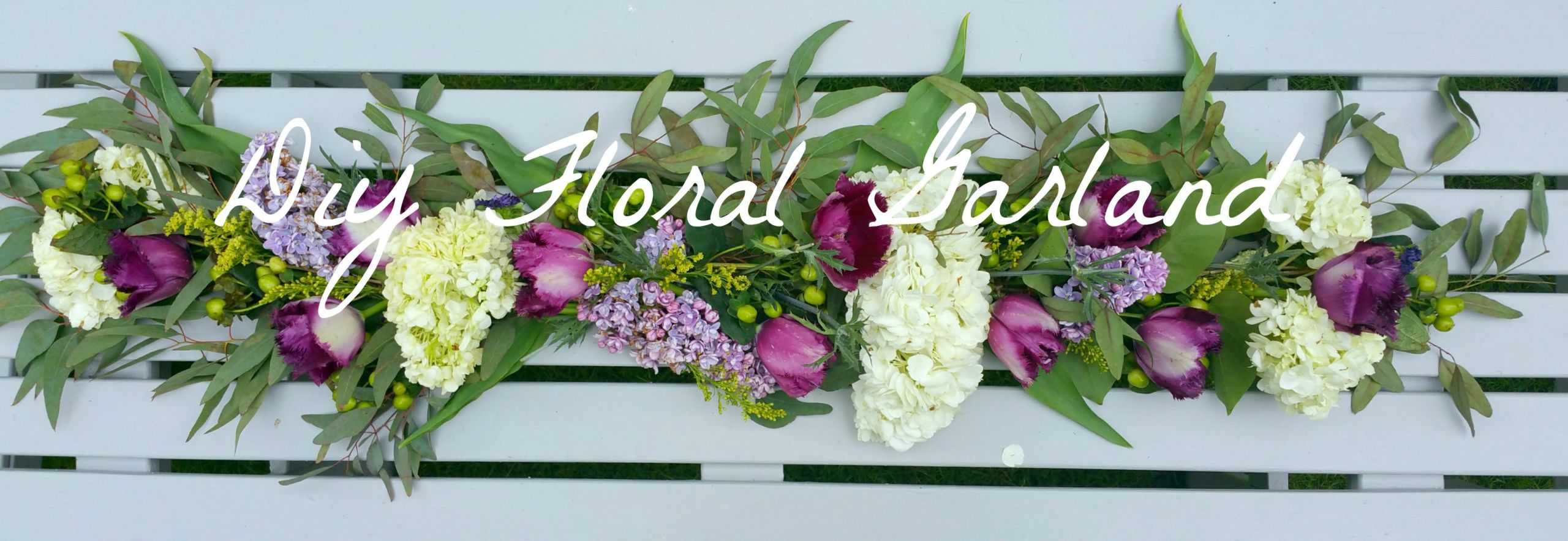 Wedding Garland DIY
 DIY Floral Table Garland · A Plentiful Life