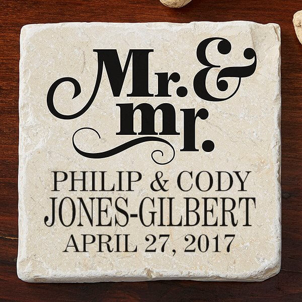 Wedding Gift Ideas For Gay Couple
 Personalized Wedding Gift Ideas For Same Couples