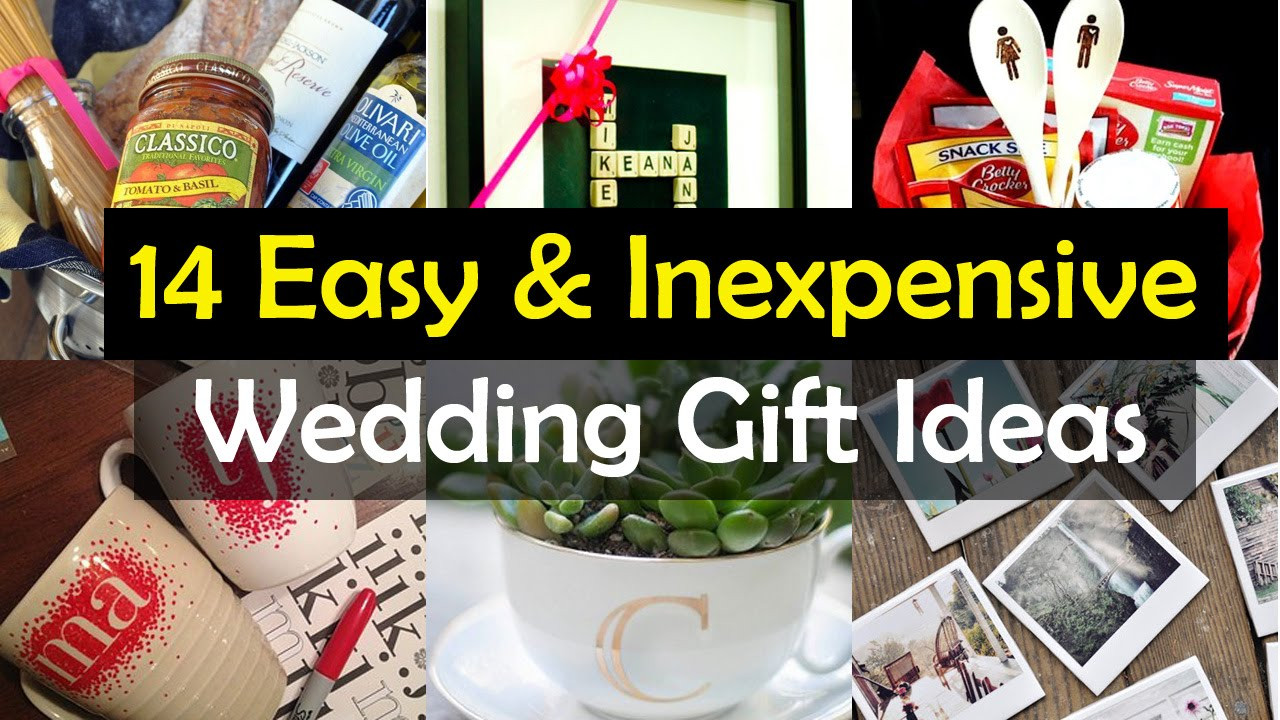 Wedding Gift Suggestions
 14 Awesome Wedding Gift Ideas