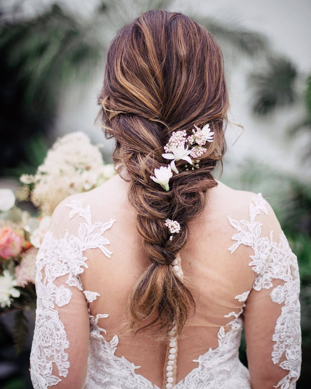 Wedding Hairstyle With Braid
 47 Stunning Wedding Hairstyles All Brides Will Love