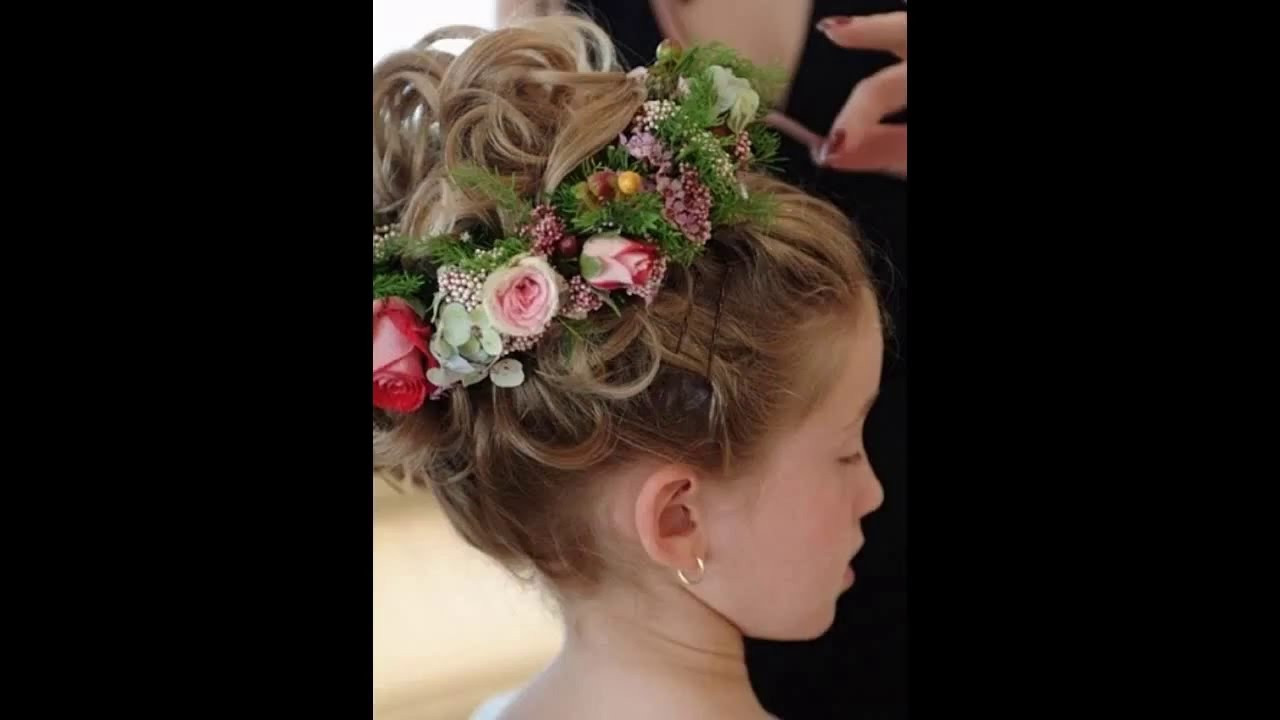 Wedding Hairstyles For Flower Girls
 Flower girl wedding hairstyles