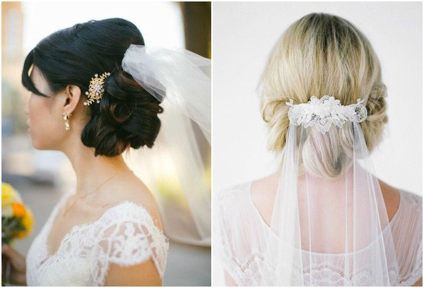 Wedding Hairstyles For Medium Hair With Veil
 Top 8 wedding hairstyles for bridal veils