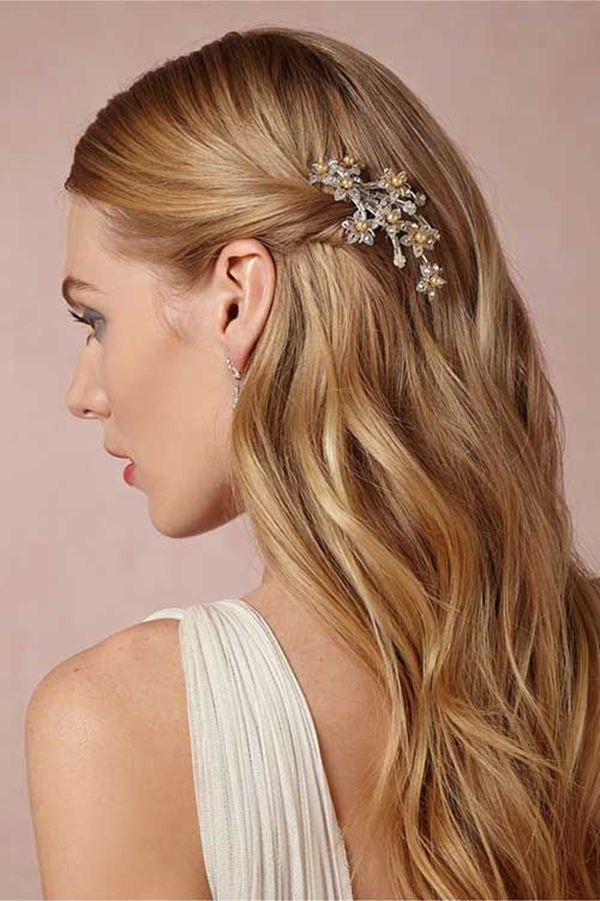 Wedding Hairstyles Long Straight Hair
 Straight Wedding Hair Inspirations for Your Big Day