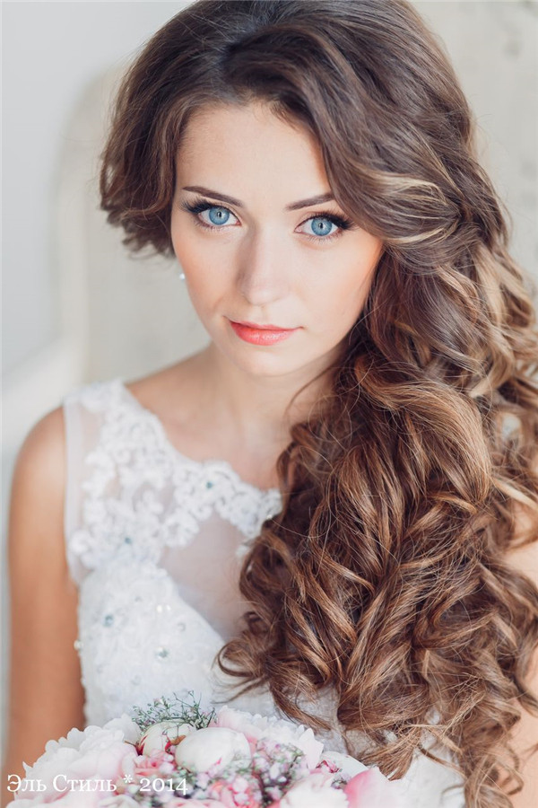 Wedding Hairstyles To The Side For Long Hair
 Top 20 Down Wedding Hairstyles for Long Hair