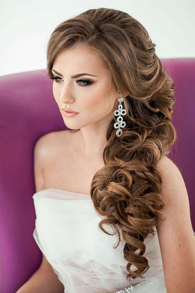 Wedding Hairstyles To The Side For Long Hair
 20 Ideas of Brides Long Hairstyles