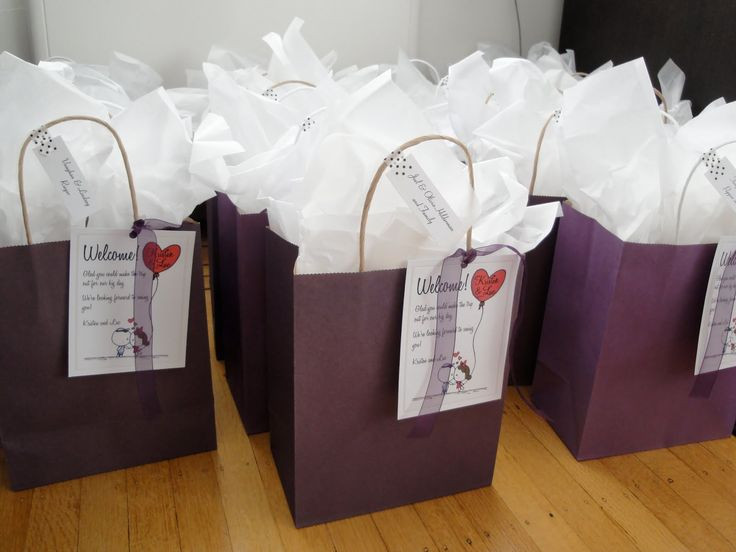 Wedding Hotel Gift Bags
 DIY Wel e Bags for Out of Town Guests