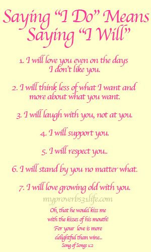 Wedding I Do Vows
 Romantic Wedding Vows Examples For Her and For Him