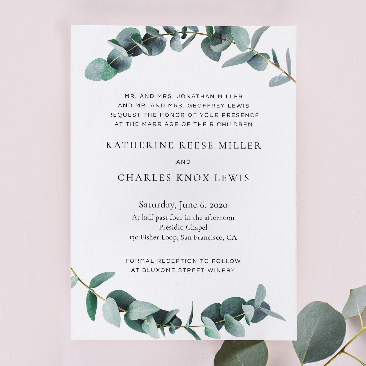 Wedding Invitation Wording
 Wedding Invitation Wording Examples In Every Style