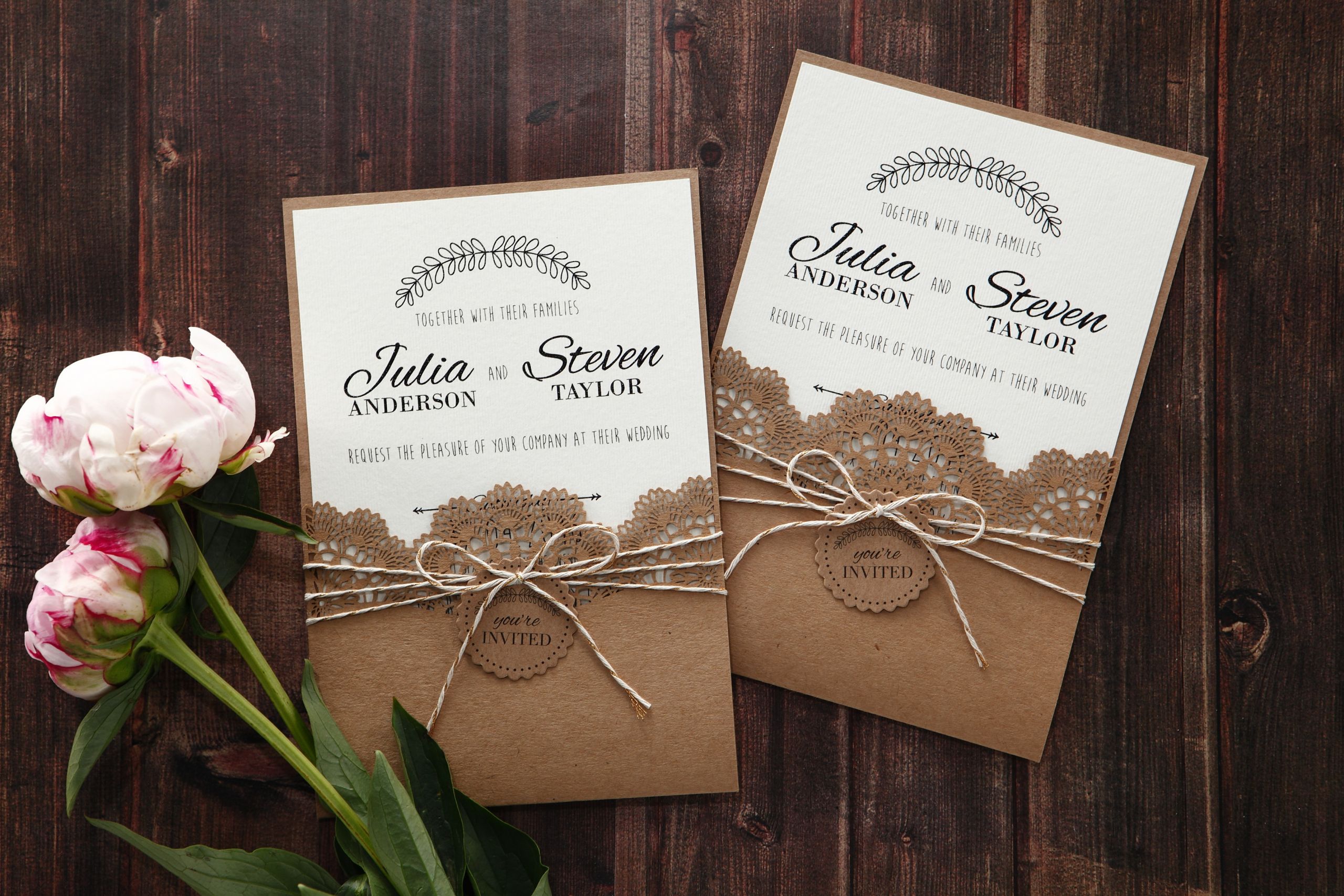 Wedding Invitations Pictures
 Choosing the Right Invitation for your Rustic Wedding