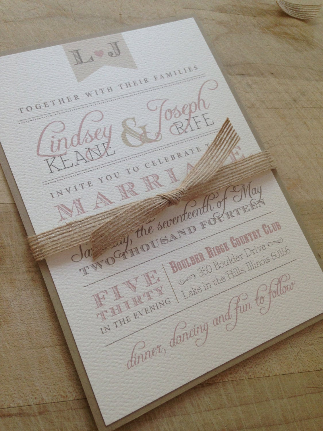 Wedding Invites DIY
 DIY Printable Wedding Invitation Suite Rustic by