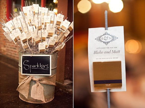 Wedding Matches And Sparklers
 Wedding sparklers Sparklers and Wedding on Pinterest