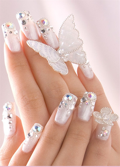 Wedding Nail Color
 Women Fashin Update Bridal Nail Polish Styles