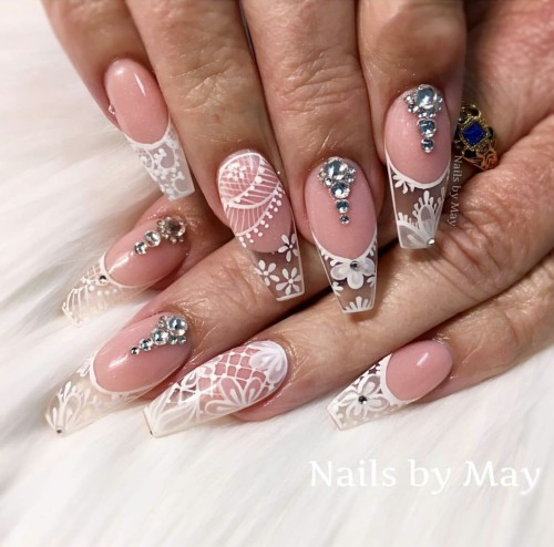 Wedding Nails Tumblr
 wedding nail designs