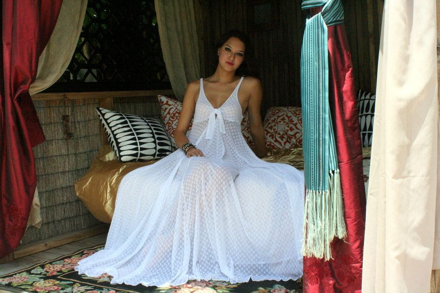 Wedding Night Gowns
 Beautiful gown for wedding night sheer dreamy