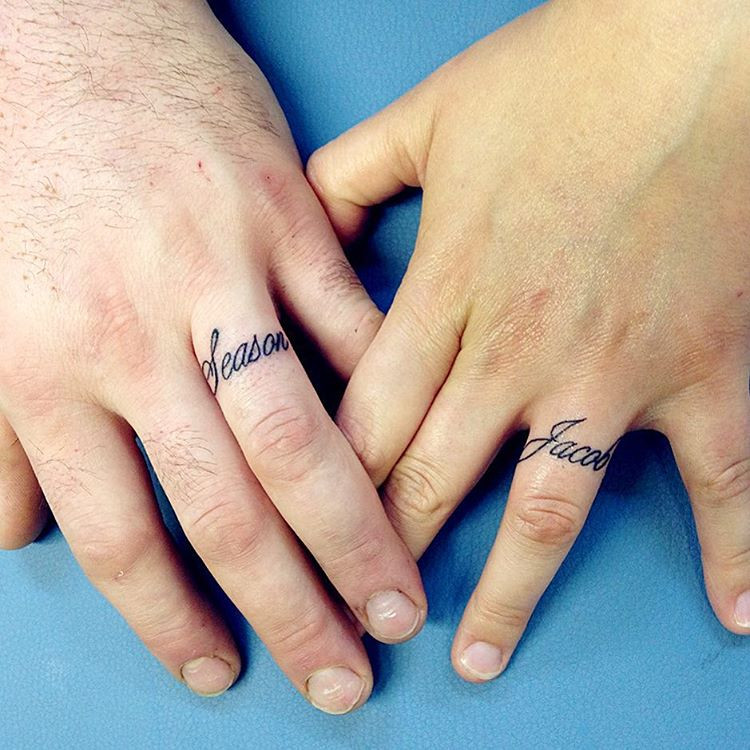 Wedding Ring Finger Tattoos
 55 Wedding Ring Tattoo Designs & Meanings True