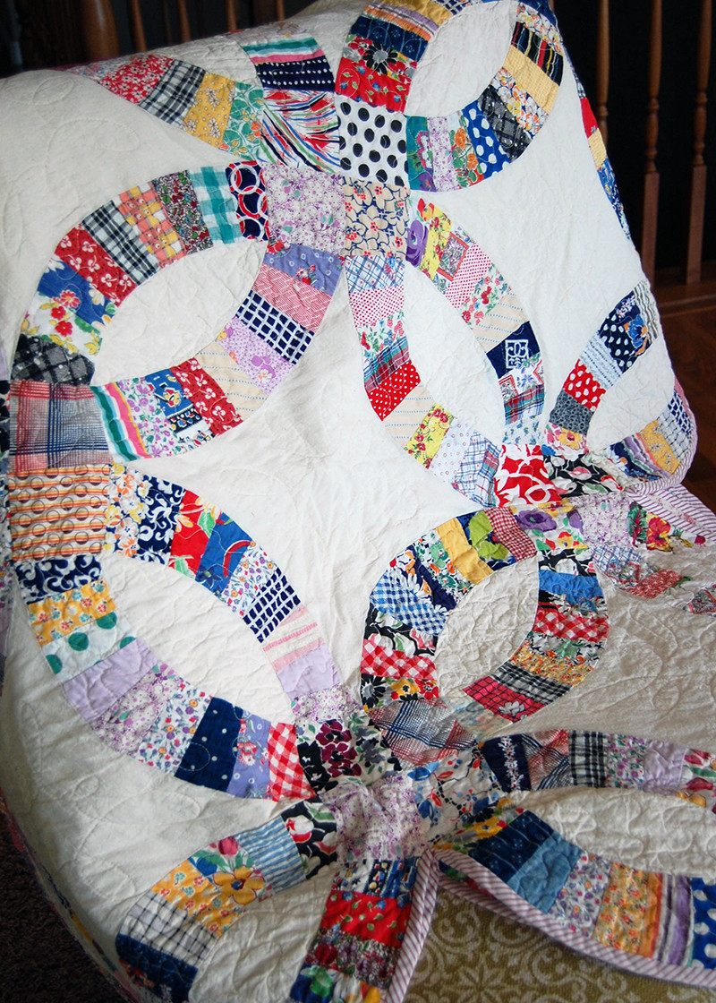 Wedding Ring Quilt
 Quilts We’ve Made Double Wedding Ring