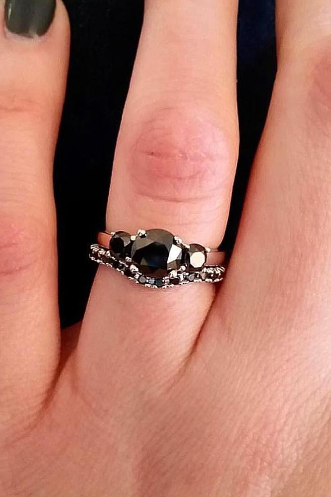 Wedding Rings Black Diamond
 27 Unique Black Diamond Engagement Rings