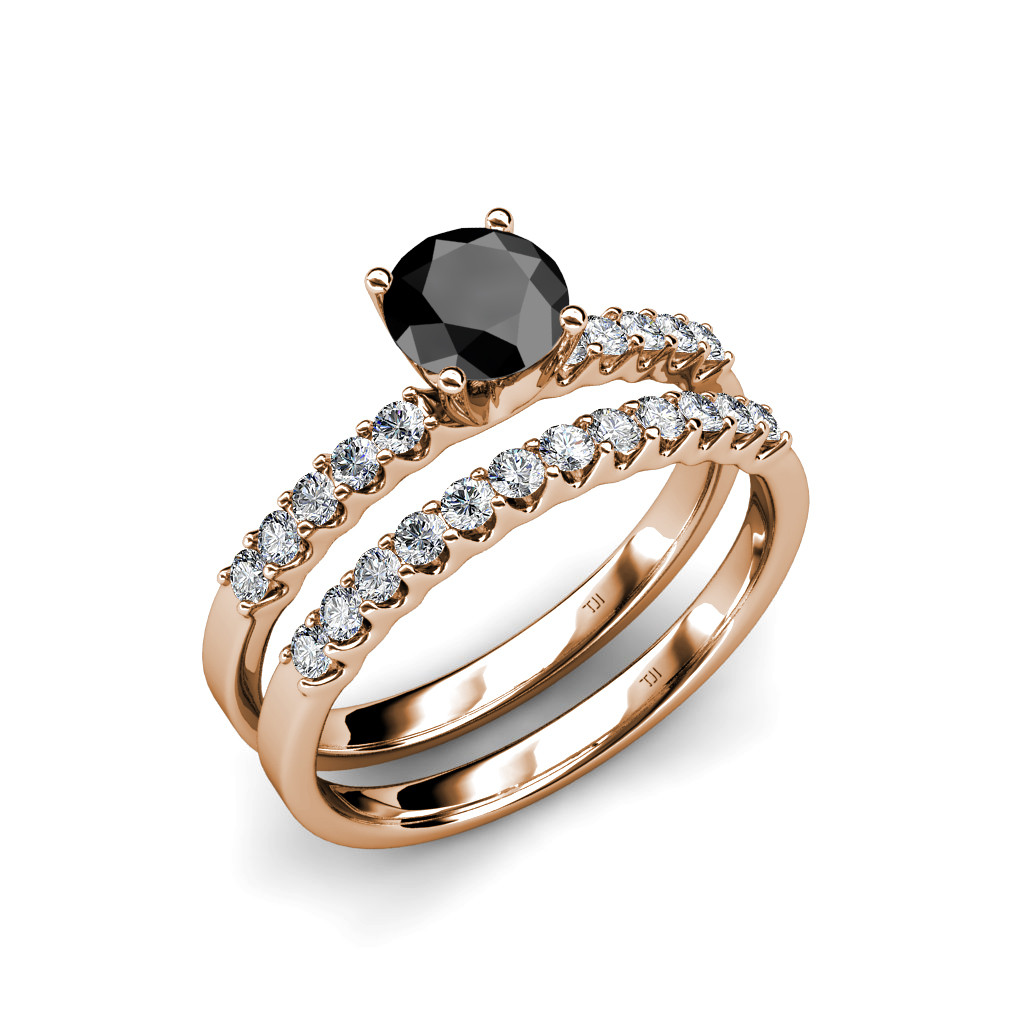Wedding Rings Black Diamond
 Glamour and Cheap Black Diamond Wedding Ring Sets for