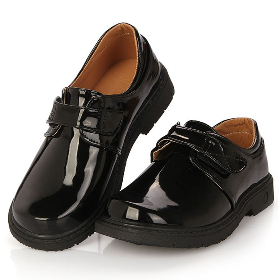 Wedding Shoes For Kids
 Patent PU Boys Dress Shoes For Party Kids Boy Black School