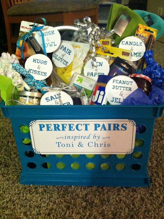 Wedding Shower Gift Ideas For Couples
 Wedding Gift Baskets for the Bride and Groom
