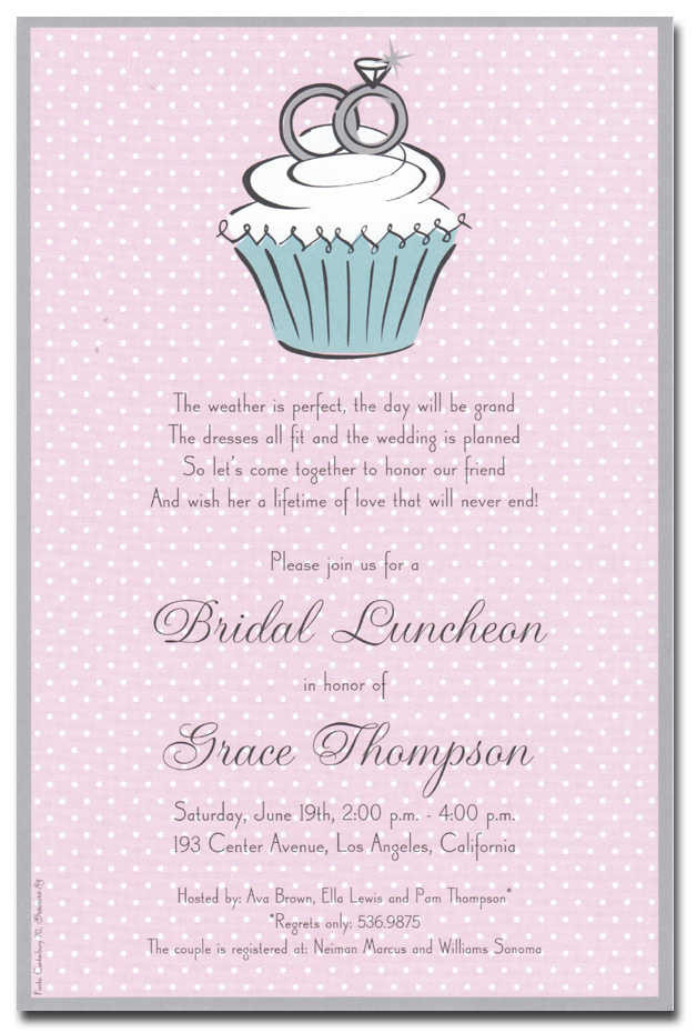 Wedding Shower Invitations Wording
 Bridal Shower Invitation Wording