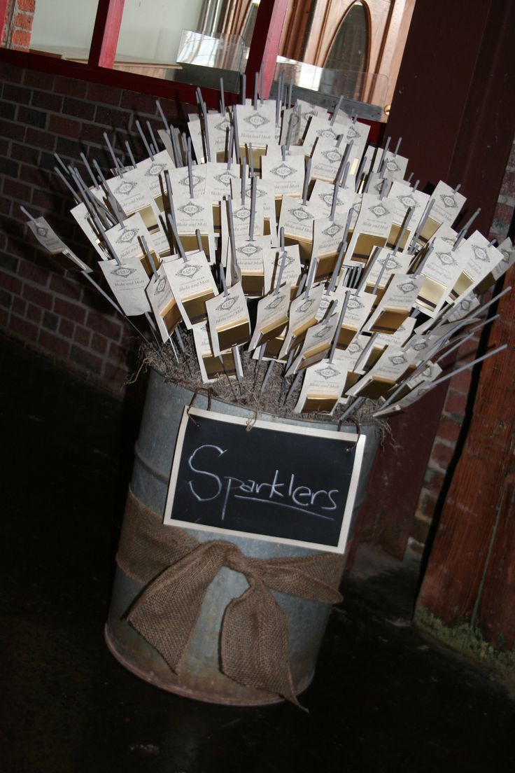 Wedding Sparklers Ideas
 Sparkler Display