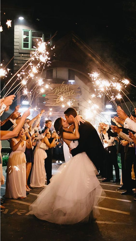 Wedding Sparklers
 15 Fabulous Ideas for your Wedding Send off