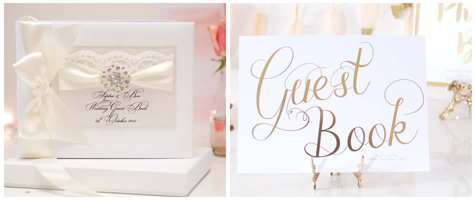Wedding Stationery Guest Book
 Wedding Guest Books uk