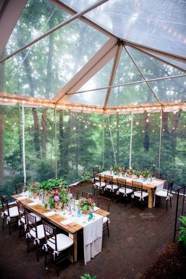 Wedding Tent Decorations DIY
 woodland wedding tent decor ideas