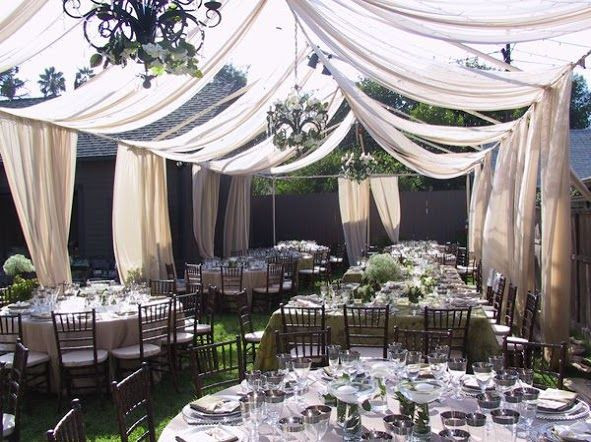 Wedding Tent Decorations DIY
 17 Best images about Garden Wedding on Pinterest