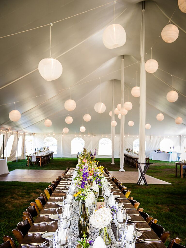 Wedding Tent Decorations DIY
 The 15 Prettiest Outdoor Wedding Tents We ve Ever Seen