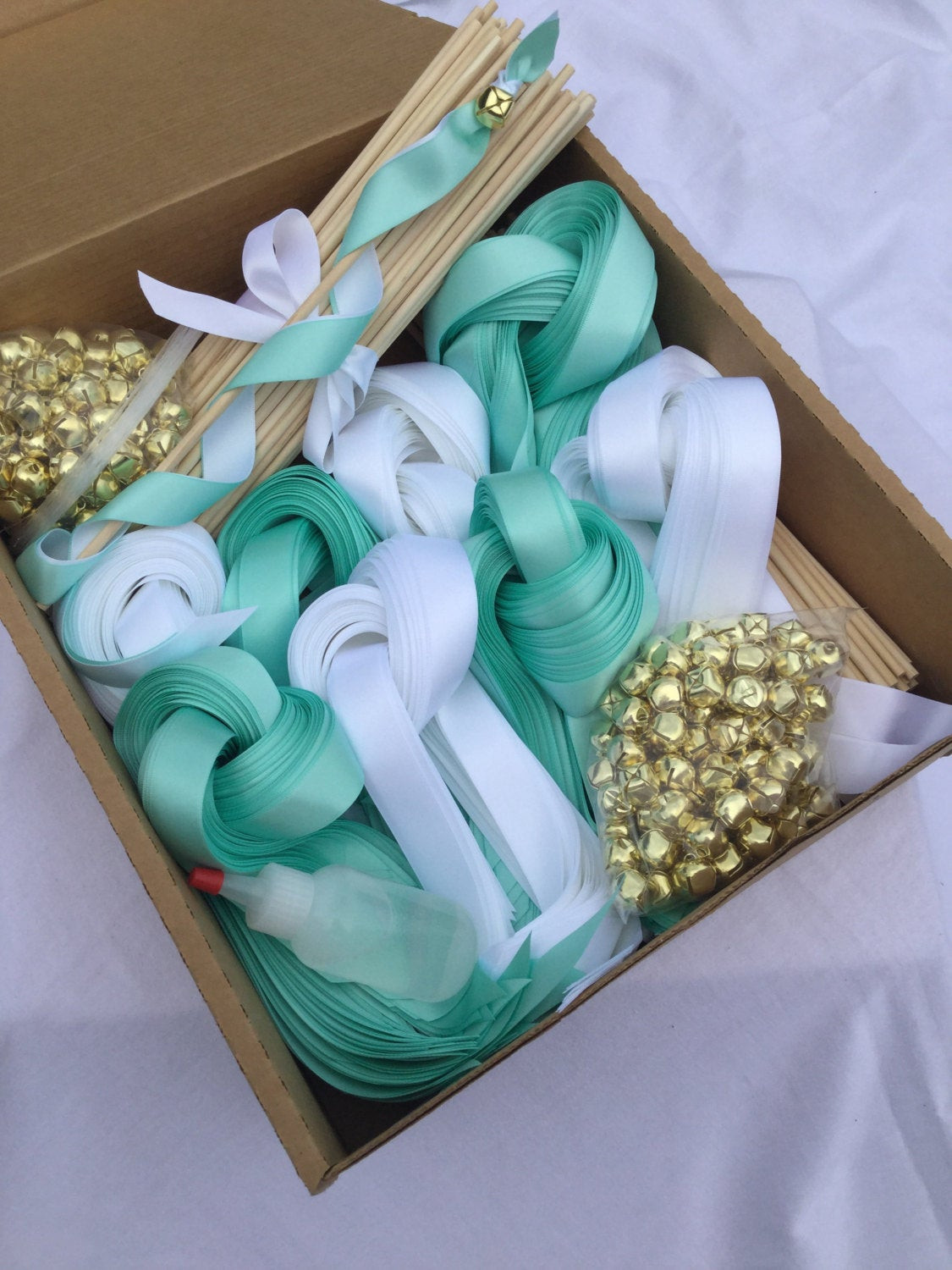 Wedding Wands DIY
 200 DIY Wedding wand kit your choice of ribbon color