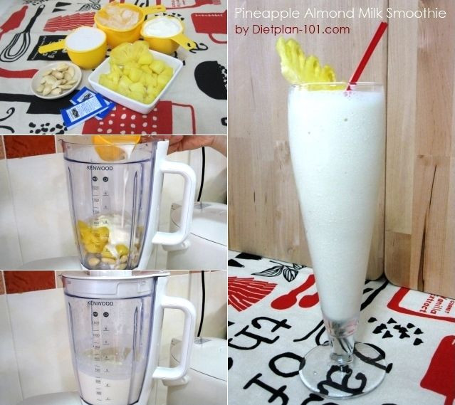 Weight Loss Smoothies Recipes With Almond Milk
 Pin on Atkins Diet