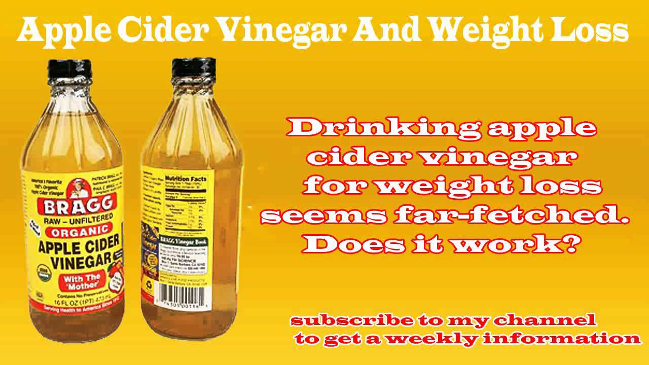 Weight Loss With Apple Cider Vinegar
 Apple Cider Vinegar And Weight Loss