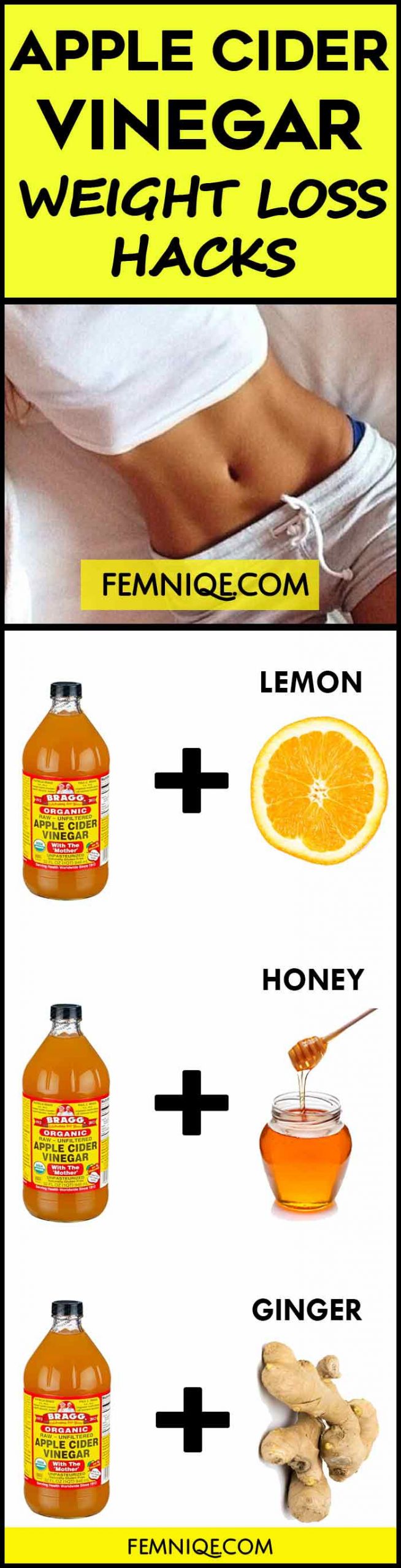 Weight Loss With Apple Cider Vinegar
 How To Use Apple Cider Vinegar for Weight Loss Femniqe