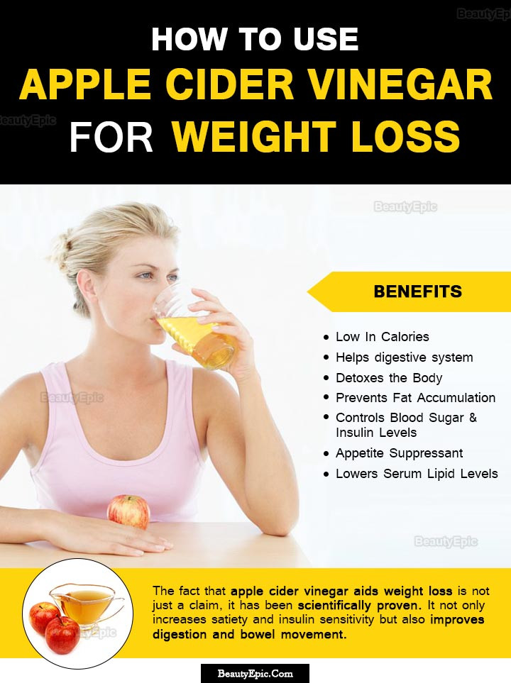 Weight Loss With Apple Cider Vinegar
 How To Take Apple Cider Vinegar For Weight Loss