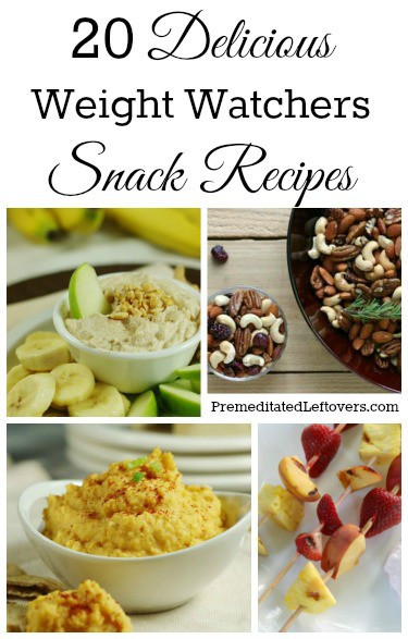 Weight Watcher Snacks Recipes
 20 Weight Watchers Snack Recipes Premeditated Leftovers