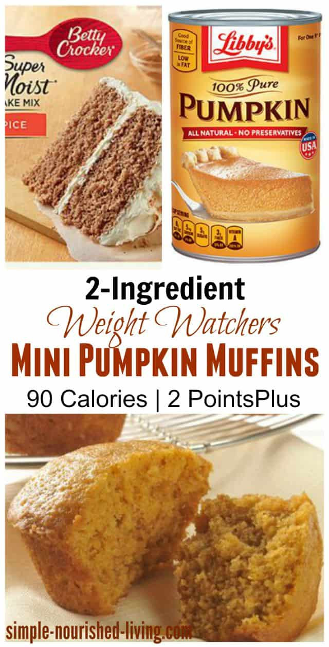 Weight Watchers Pumpkin Spice Cake
 Weight Watchers Pumpkin Spice Cake Mix Muffins Recipe