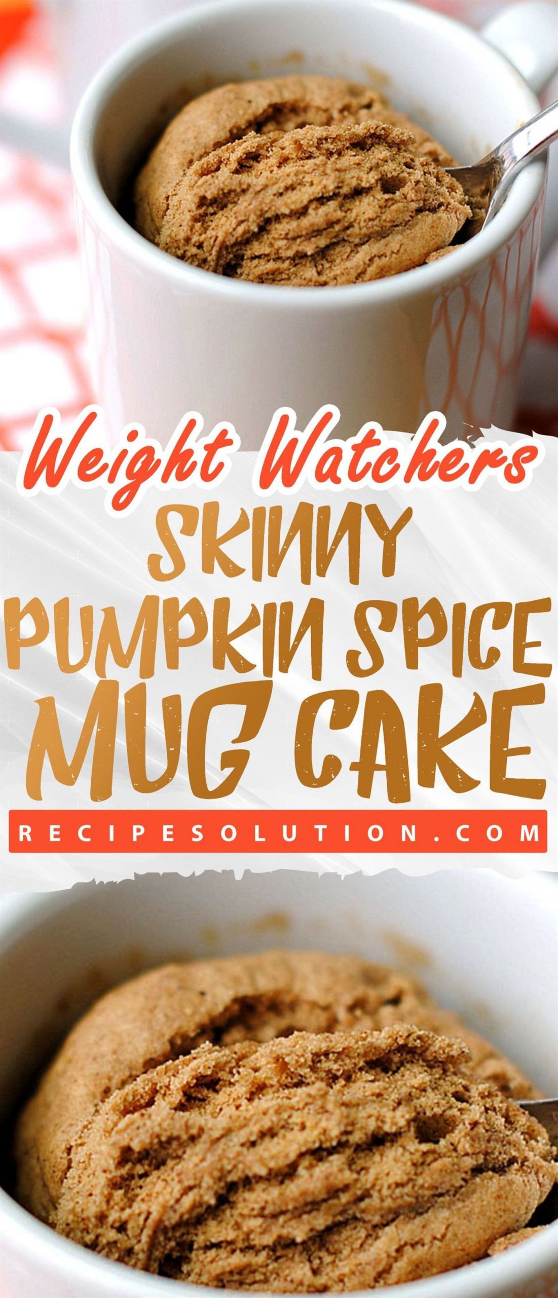 Weight Watchers Pumpkin Spice Cake
 Skinny Pumpkin Spice Mug Cake